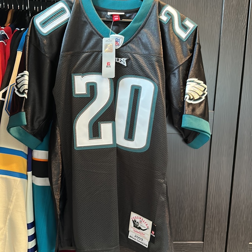 Mitchell & Ness Brian Dawkins Black Philadelphia Eagles 2003 Authentic Jersey